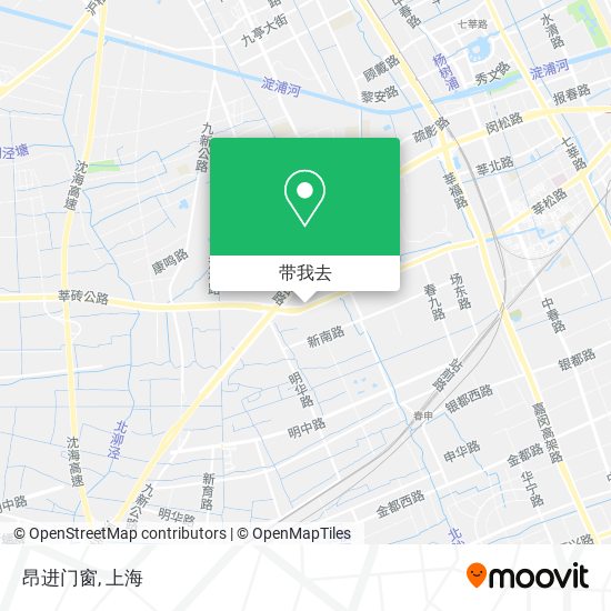 昂进门窗地图