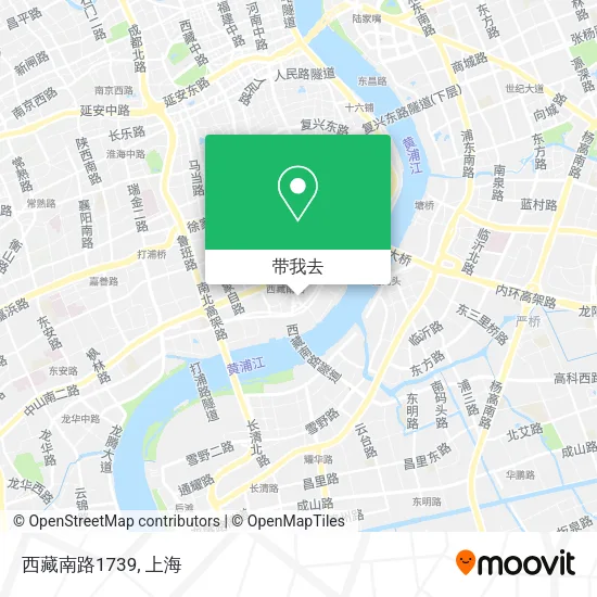 西藏南路1739地图