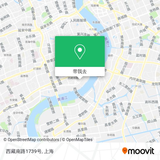 西藏南路1739号地图