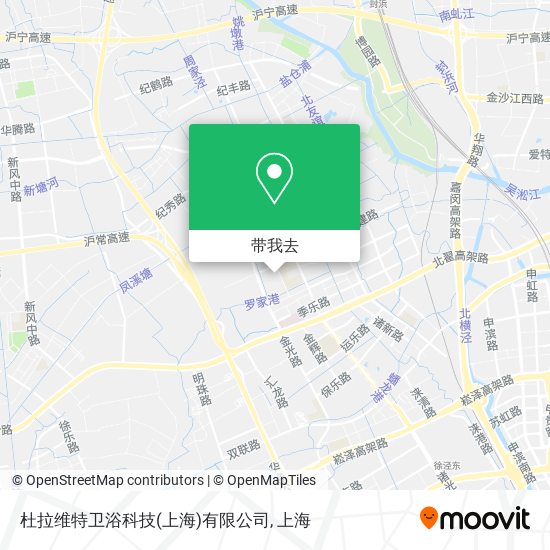 杜拉维特卫浴科技(上海)有限公司地图
