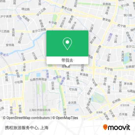 携程旅游服务中心地图