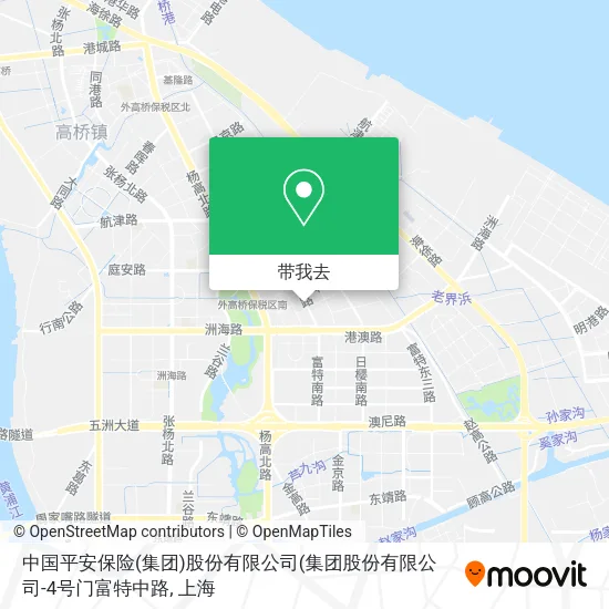 中国平安保险(集团)股份有限公司(集团股份有限公司-4号门富特中路地图