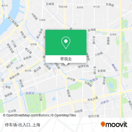 停车场-出入口地图