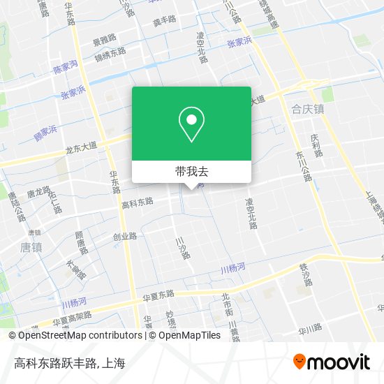 高科东路跃丰路地图