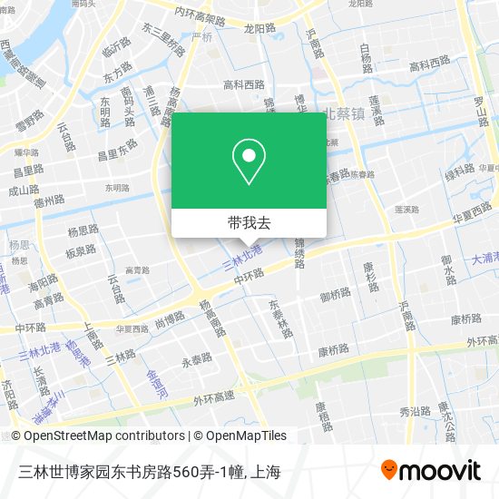 三林世博家园东书房路560弄-1幢地图