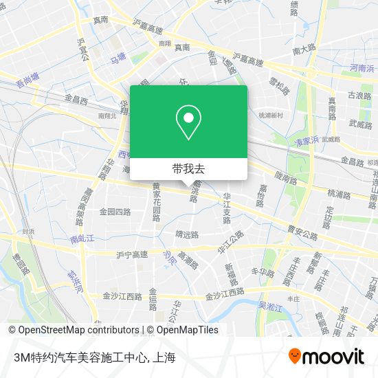 3M特约汽车美容施工中心地图