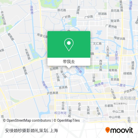 安缦婚纱摄影婚礼策划地图