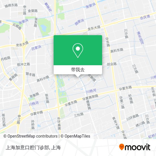 上海加意口腔门诊部地图