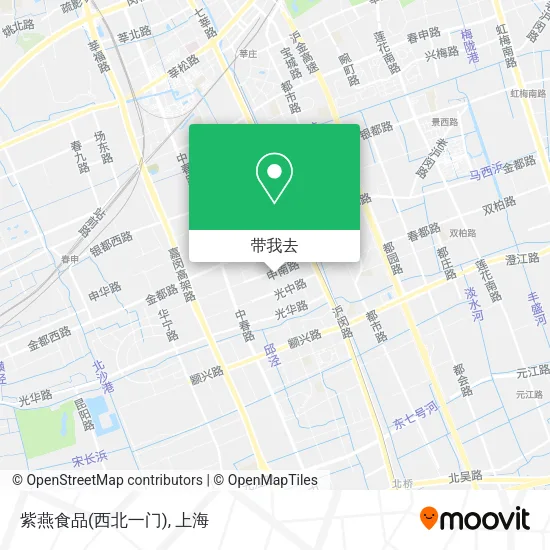 紫燕食品(西北一门)地图