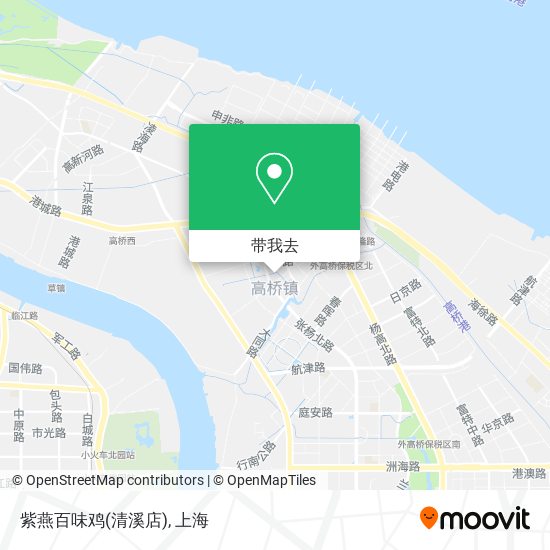 紫燕百味鸡(清溪店)地图