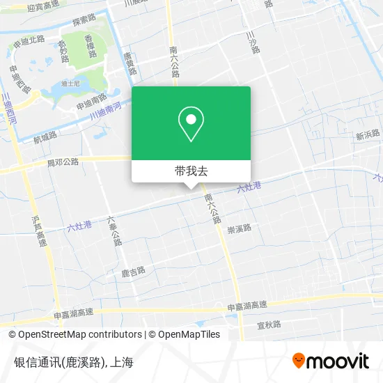 银信通讯(鹿溪路)地图