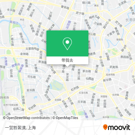 一贸胜装潢地图