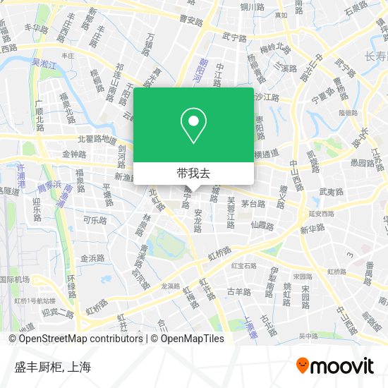 盛丰厨柜地图