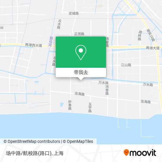 场中路/航校路(路口)地图