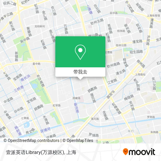 壹派英语Library(万源校区)地图