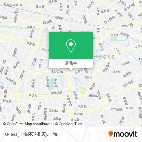 O-lens(上海环球港店)地图