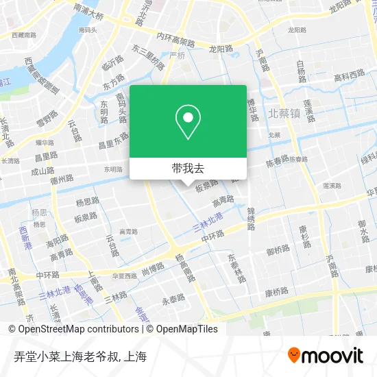 弄堂小菜上海老爷叔地图
