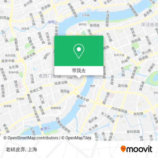 老硝皮弄地图