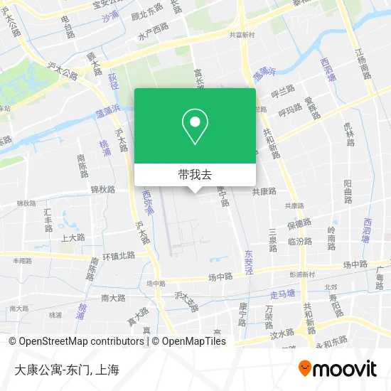 大康公寓-东门地图