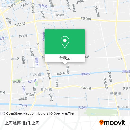上海旭博-北门地图