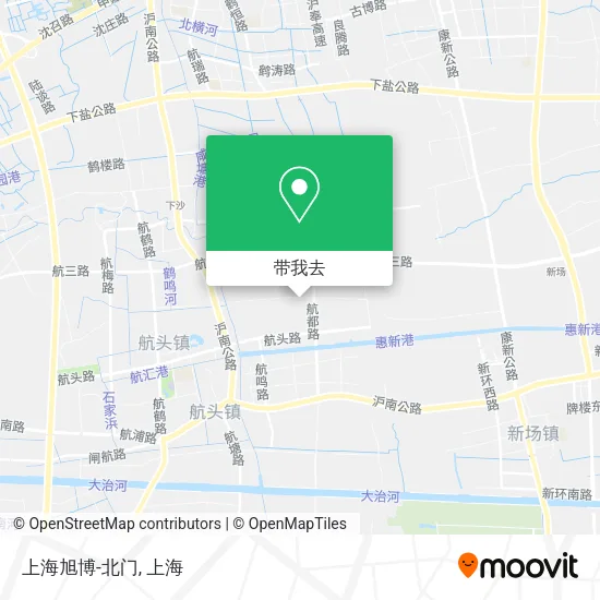 上海旭博-北门地图
