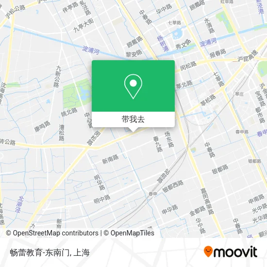 畅蕾教育-东南门地图