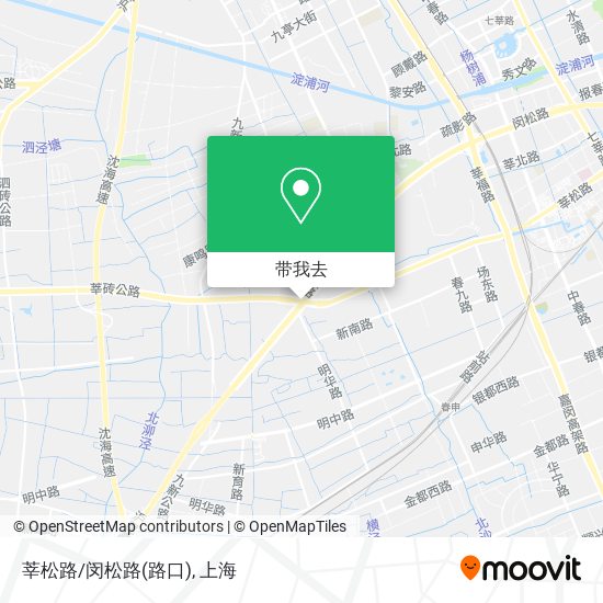 莘松路/闵松路(路口)地图