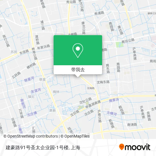 建豪路91号圣太企业园-1号楼地图