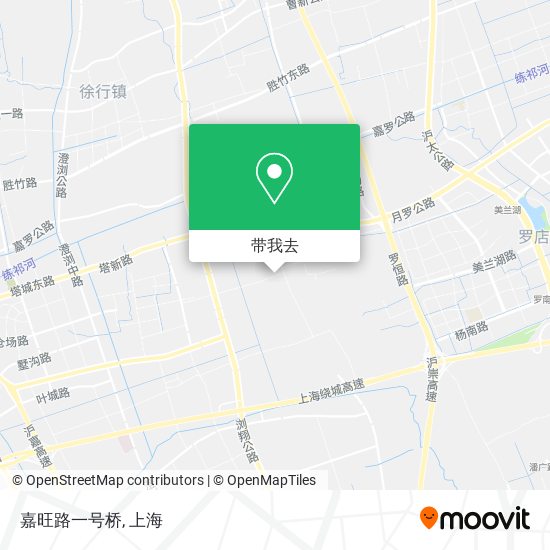嘉旺路一号桥地图
