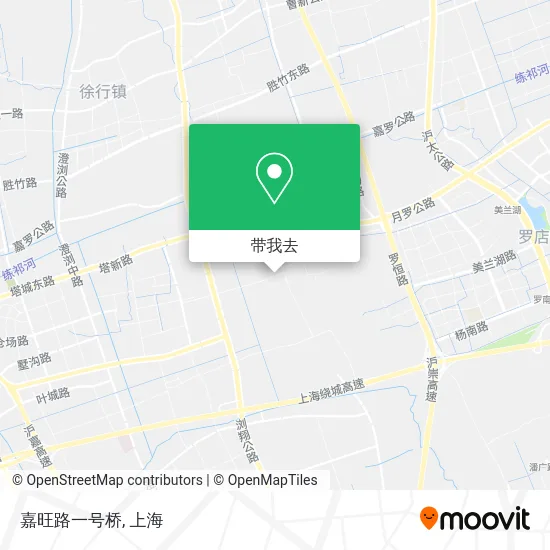 嘉旺路一号桥地图