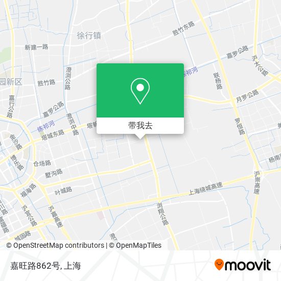 嘉旺路862号地图