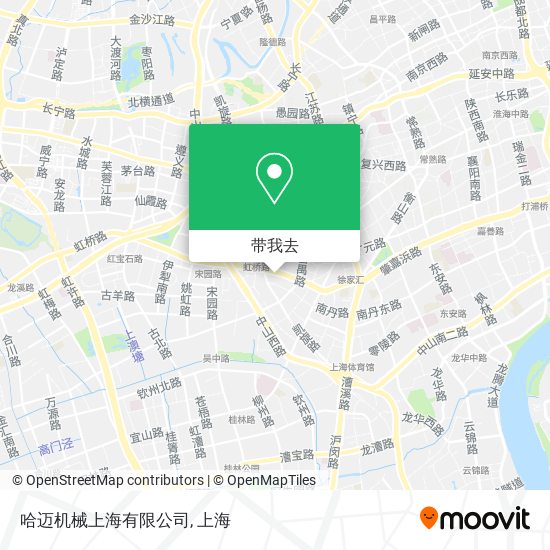 哈迈机械上海有限公司地图