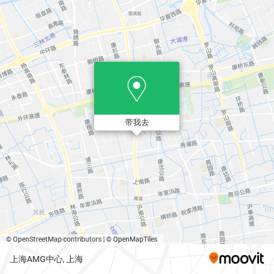 上海AMG中心地图