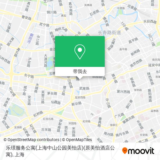 乐璟服务公寓(上海中山公园美怡店)(原美怡酒店公寓)地图