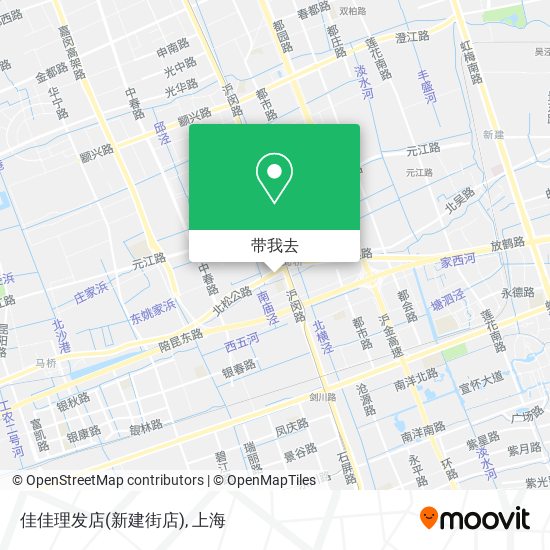 佳佳理发店(新建街店)地图