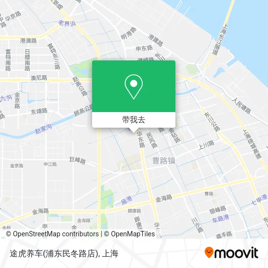 途虎养车(浦东民冬路店)地图