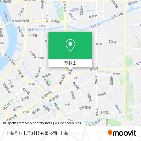 上海号冬电子科技有限公司地图