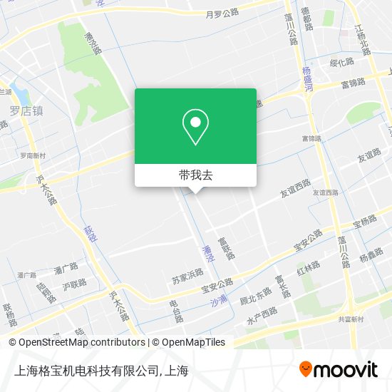 上海格宝机电科技有限公司地图