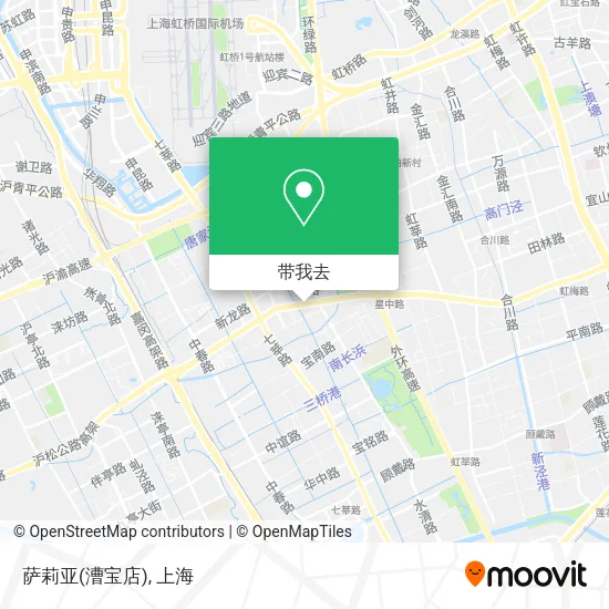 萨莉亚(漕宝店)地图