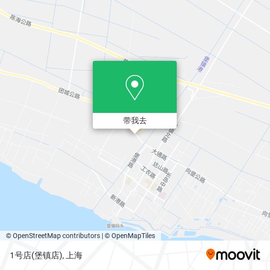 1号店(堡镇店)地图