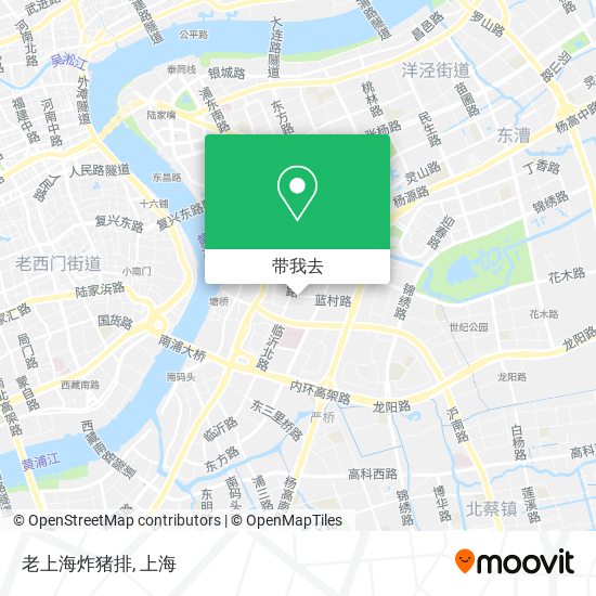 老上海炸猪排地图