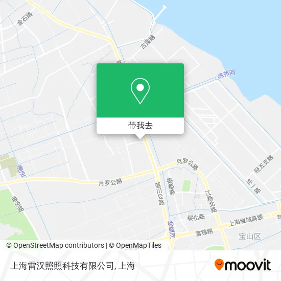 上海雷汉照照科技有限公司地图