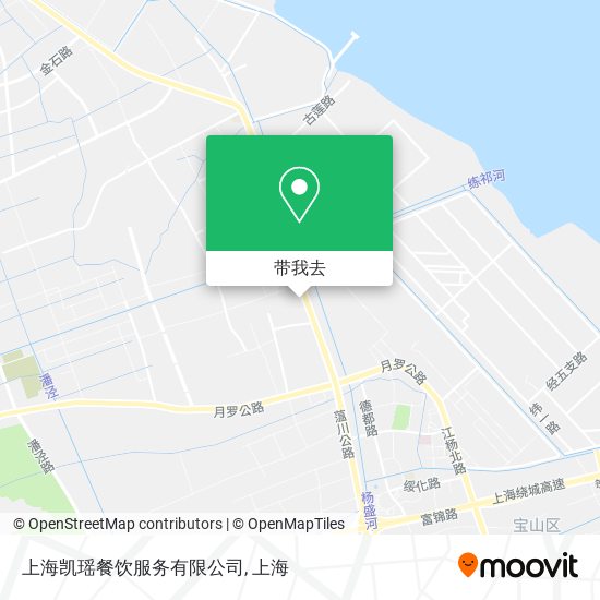 上海凯瑶餐饮服务有限公司地图
