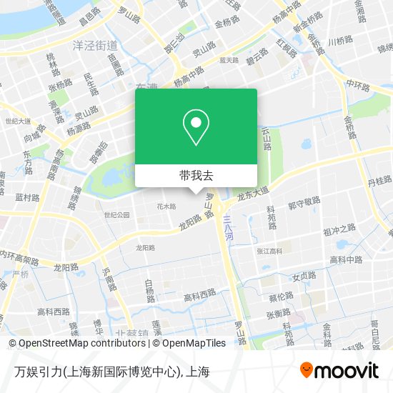 万娱引力(上海新国际博览中心)地图