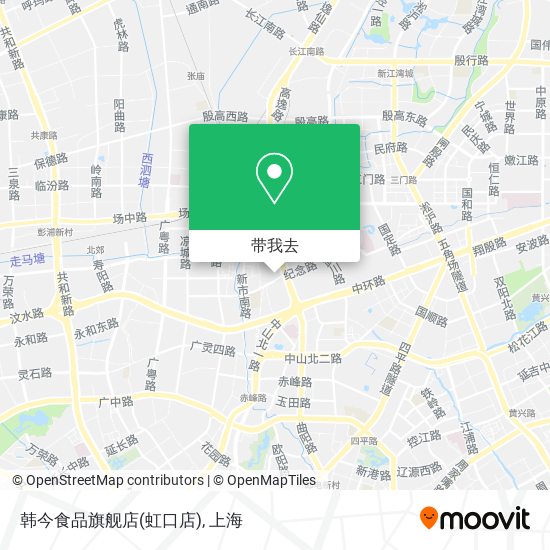 韩今食品旗舰店(虹口店)地图