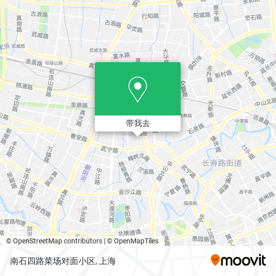 南石四路菜场对面小区地图