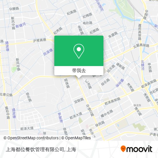 上海都位餐饮管理有限公司地图