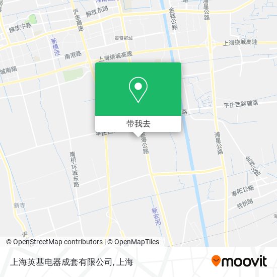 上海英基电器成套有限公司地图