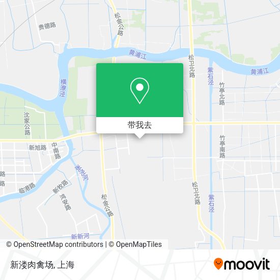 新溇肉禽场地图