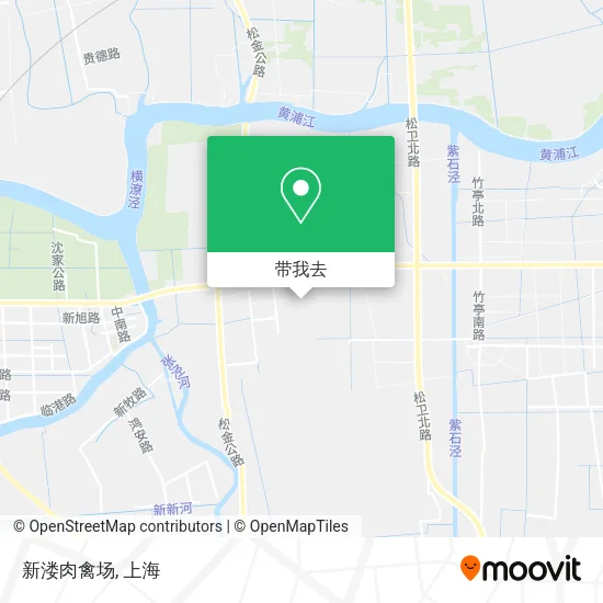 新溇肉禽场地图